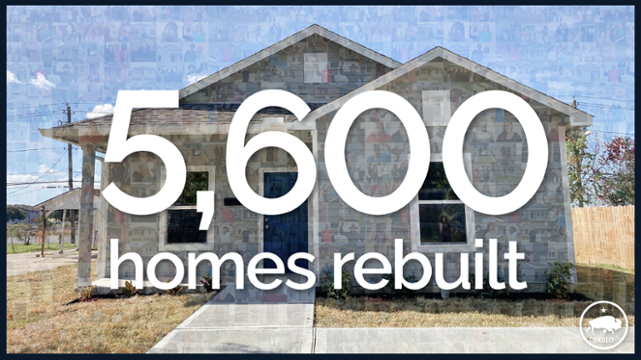 5600 homes built by the GLO